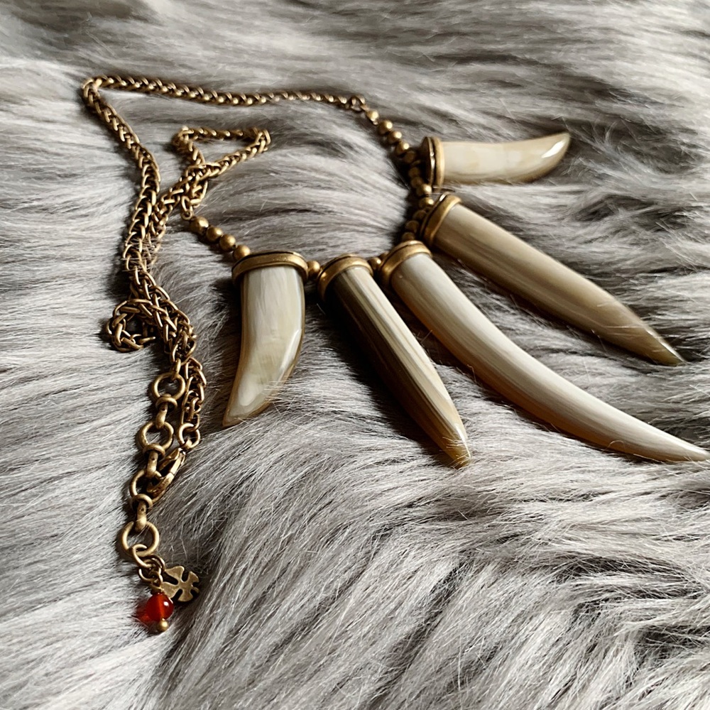 Lucky Brand Horn Necklace
